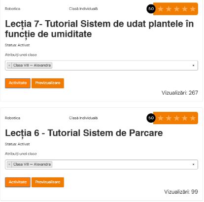 Lectii - assign